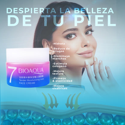 CREMA ACLARADORA 7 BENEFICIOS BIOAQUA