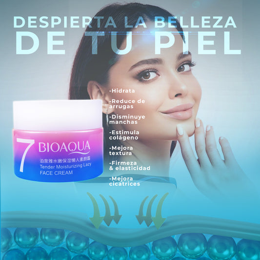 CREMA ACLARADORA 7 BENEFICIOS BIOAQUA